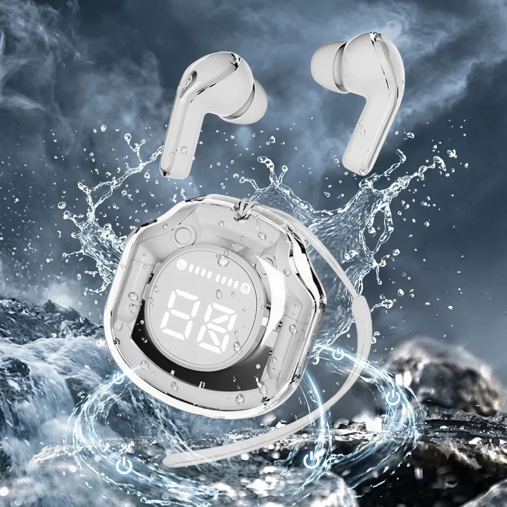Air39 Premium Wireless Earbuds – Bluetooth 5.3 with ANC, Super Bass & Fast Charging Cable