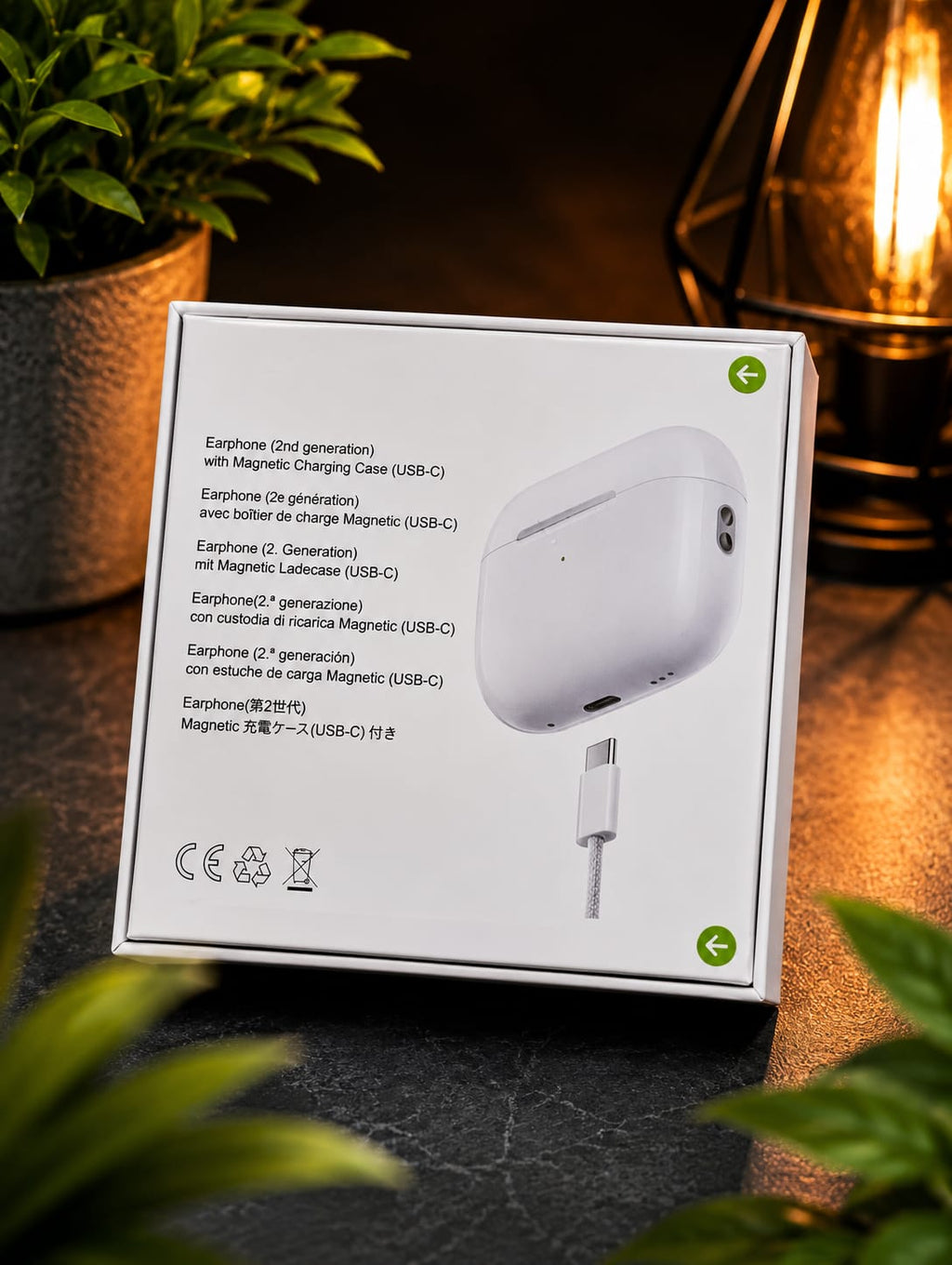 AirPods Pro (2nd Generation) Original USB-C | Active Noise Cancellation, Spatial Audio & MagSafe Charging Case